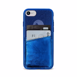 PURO IPC747CSHINEPDKBLUE custodia per cellulare 11,9 cm (4.7") Cover Blu