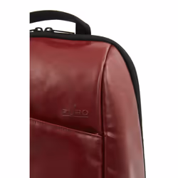 PURO Byday zaino Zaino casual Rosso Ecopelle