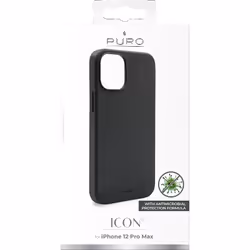 PURO Icon custodia per cellulare 17 cm (6.7") Cover Nero - Vista aggiuntiva 4