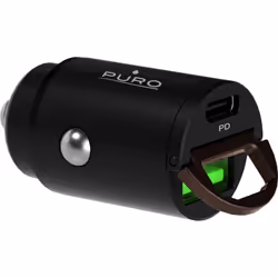 BIG BEN PUROCAC30WUSBACBK Caricabatterie per dispositivi mobili Power bank, Smartphone, Tablet Nero Accendisigari Ricarica rapida Auto