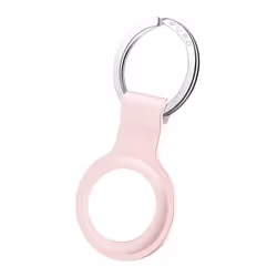 PURO Portachiavi ICON con gancio per Airtag, Rosa, Custodia, Rosa, Apple, Silicone, AirTag, 20 g