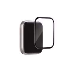 PURO SDFRAW45BLK, Protezione per schermo, Orologio intelligente, Nero, Trasparente, Apple, Apple Watch 7, 8, Polimetilmetacri ...