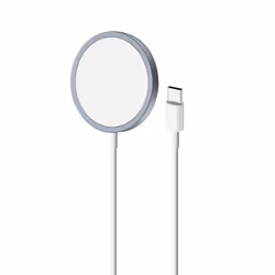 PURO CUSBCMAG1LBLUE, Interno, USB, Carica wireless, 1 m, Blu