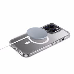 PURO CUSBCMAG1LBLUE Caricabatterie per dispositivi mobili Smartphone Blu USB Carica wireless Interno