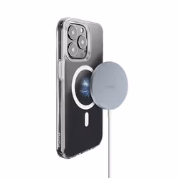 PURO CUSBCMAG1LBLUE Caricabatterie per dispositivi mobili Smartphone Blu USB Carica wireless Interno