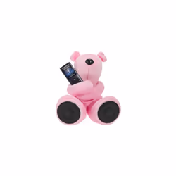 hi-Fun hi-George, 2.0 canali, 2-vie, Cablato, Altoparlante portatile stereo, Rosa, Telefono cellulare/smartphone