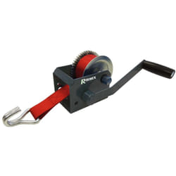 Ribimex - argano verricello 900Kg paranco manuale a fascia 6mt a mano pro