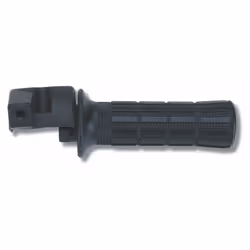 Domino MANIGLIA A GAS PER MBK, YAMAHA 50 BOOSTER, AXIS, BREEZE, CON RIVESTIMENTI, nero