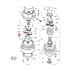 Cuscinetto originale Active trivella modelli t143 - t152 020801