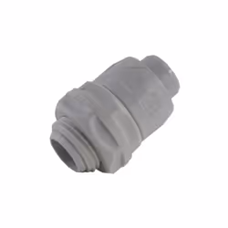 Raccordo stagno scatola/guaina spiralata; Raccordo a base di cloruro polivinile (PVC); Protezione IP65; Raccordo scatola a vi ...