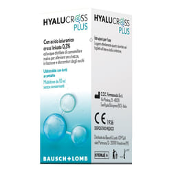 Hyalucross Plus Collirio per Occhi Secchi e Rossi 10ml