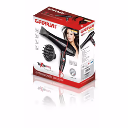 Ferrari TextaPro asciuga capelli 2000 W Nero, Rosso - Vista aggiuntiva 4