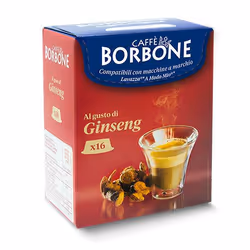 Caffè Borbone Capsule per Lavazza a modo mio caffè Ginseng 16 pz, Capsula di tè, Caffè, A Modo Mio, 16 tazze, Sugar, skimmed ...