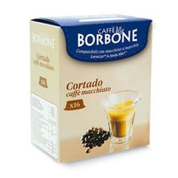 Caffè Borbone Capsule per Lavazza a modo mio caffè macchiato Cortado 16 pz