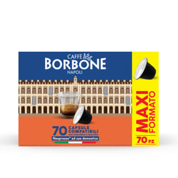 Caffè Borbone Capsule Compatibili sistema Nespresso - Miscela Nobile - 70 capsule