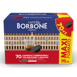 Caffè Borbone AMSNERADECISA70P capsula e cialda da caffè Capsule caffè 70 pz