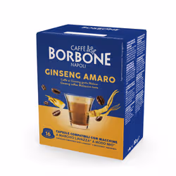 Caffè Borbone Capsule Compatibili Sistema A Modo Mio - Ginseng Amaro - 16 Caps - Vista aggiuntiva 2