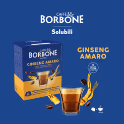 Caffè Borbone Capsule Compatibili Sistema A Modo Mio - Ginseng Amaro - 16 Caps - Vista aggiuntiva 3