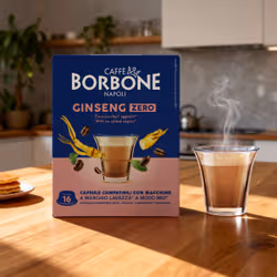Caffè Borbone Capsule Compatibili Sistema A Modo Mio - Ginseng Zero - 16 Caps - Vista aggiuntiva 4