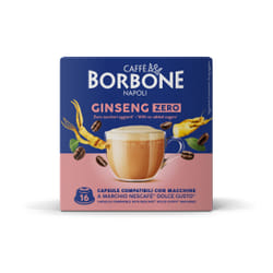 Caffè Borbone Capsule Compatibili Dolce Gusto - Ginseng Zero - 16 caps