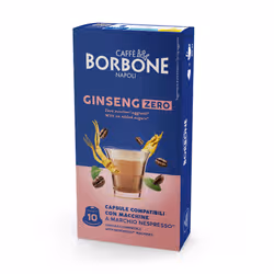 Caffè Borbone Capsule Compatibili sistema Nespresso - Ginseng Zero - 10 caps - Vista aggiuntiva 2