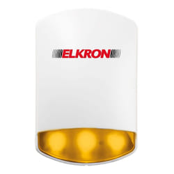 Elkron - Sirena da esterno HP600 wireless con lampeggiante 80HP8A00113