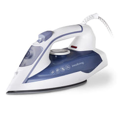 Innoliving INN-679 ferro da stiro Ferro da stiro a secco e a vapore 2400 W Blu, Bianco