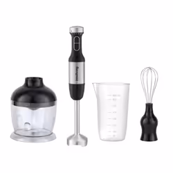 Innoliving INN-698 frullatore 0,65 L Frullatore ad immersione 700 W Nero, Trasparente