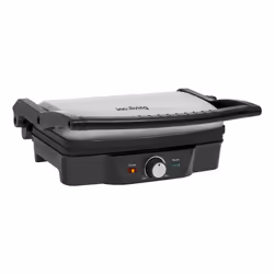 Innoliving INN-719, Nero, Acciaio inox, Rettangolare, Manopola, 280 x 170 mm, Pronto, 1600 W