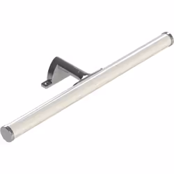 Kalea Lampada da specchio 6W, 3000K (Luce Calda) IP44 500 Lumen Finitura cromata Materiale: PC Dimensioni: 400x116 mm, H 53mm ...