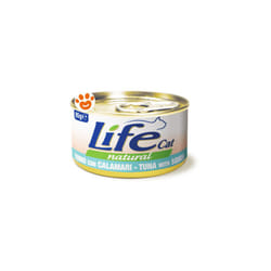 Cat Natural Tonno con Calamari Cat Natural Tonno con Calamari - Lattina Da 85 Gr - Life