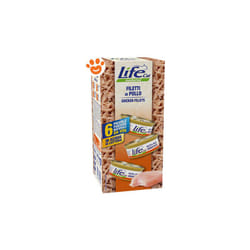 Life - Cat Natural Multibox Filetti di Pollo Cat Natural Multibox Filetti di Pollo - Confezione da 6x50 Gr