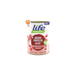 Dog Natural Monoprotein Menù Manzo Dog Natural Monoprotein Menù Manzo - Lattina Da 400 Gr - Life