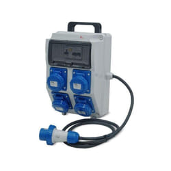 Quadro asc rosi materiale elettrico 4x3p 16a - 2240e