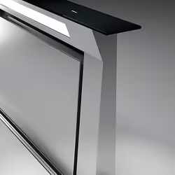 Falmec Down Draft, 60 cm, 60 cm, Aspirazione verso il basso, Nero, Acciaio inox, Vetro, Acciaio inox, Touch