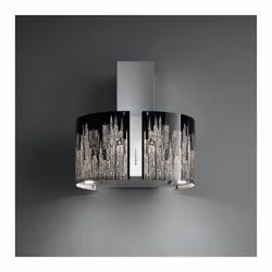 Falmec KACL.229, Pannello decorativo, Vetro, Falmec, Manhattan, 850 mm, 465 mm