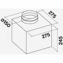 Falmec KACL.798#41F accessorio per cappa Motore per cappa aspirante - Vista aggiuntiva 2