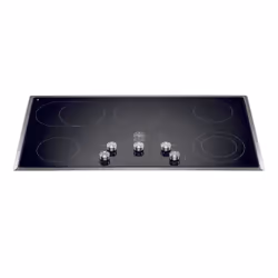 Bertazzoni La Germania P90CD9X/12, Nero, Da incasso, Ceramica, 5 Fornello(i), 5 Fornello(i), Rotondo