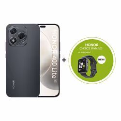Honor 400 Lite + watch 2i, 17 cm (6.7"), 2412 x 1080 Pixel, 8 GB, 256 GB, 108 MP, MagicOS 9.0
