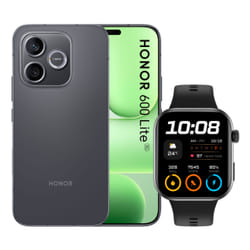 Honor BUNDLE 600 LITE 256GB V BLACK+WATCH 2i BLACK 16,8 cm (6.6") Doppia SIM 5G 16 GB 6520 mAh Nero