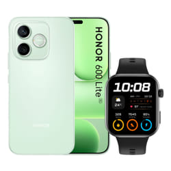 Honor BUNDLE 600 LITE 256GB S GREEN+WATCH 2i BLACK 16,8 cm (6.6") Doppia SIM 5G 16 GB 6520 mAh Verde
