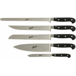 Berkel - adhoc set 5 coltelli chef nero