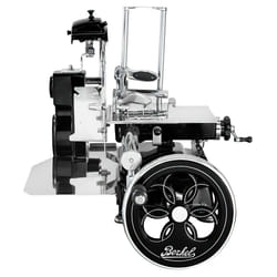 Berkel BK-Tribute118N affettatrice Manuale Nero, Acciaio inox Acciaio inox