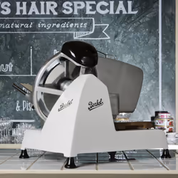 Berkel Red Line 250 affettatrice Elettrico 190 W Bianco Alluminio - Vista aggiuntiva 5