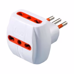 Spina: 10A 2P+T 250VPresa: 3 x Prese biv. 10/16A 2P+T 250V - Standard P17/11 Ha all'interno un dispositivo di sovraccarico, s ...