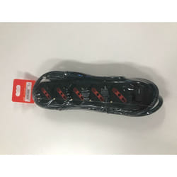 Rosi - materiale elettrico multipresa new 5 posti nera serie emilia rs94006