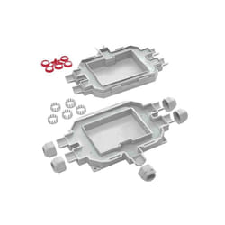 Cassetta di giunzione a 5 ingressi preriempita in gel IP68/IP69K Raytech foxbox