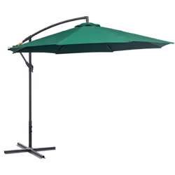 Descrizione: Questo ombrellone da giardino a braccio Outsunny è il complemento ideale al tuo arredamento da giardino. Prepara ...