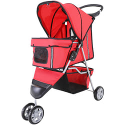 Pawhut - Passeggino per Cani Pieghevole Carrello per Animali Domestici