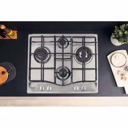 Hotpoint Ariston Piano cottura a gas PCN 642 T/IX/HAR - Vista aggiuntiva 4